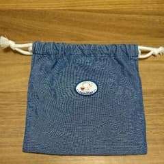 タイムセール【未使用美品】familiar ファミリア 巾着 バッグ 弁当のサムネイル