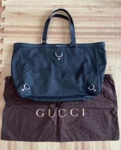 グッチ　黒　バック　鞄のサムネイル