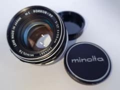 ミノルタ MC ROKKOR-PF 55mm F1.7 やや難ありのサムネイル