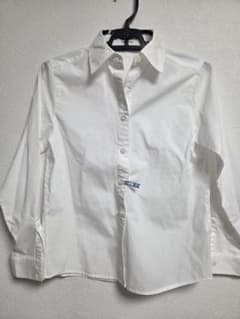 KUMIKYOKU 組曲 長袖シャツ ホワイト 150cm【used品】のサムネイル