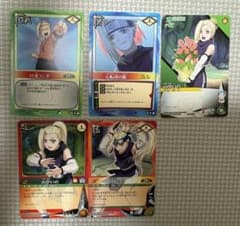 NARUTO カードゲーム 山中いの 5枚セット まとめ売り - メルカリ