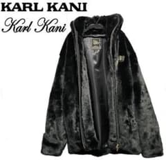 Karl Kanai カールカナイ　フェイクファーボアパーカージャケットのサムネイル