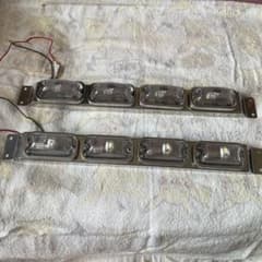 ⭐︎トラック車高灯⭐︎LED4連 ステンレスステー付 ⭐︎左右2本セット⭐︎のサムネイル