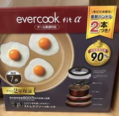 エバークック フライパンセット 7点セット IH対応 ガス火対応 Amazon｜エバークック フライパンセット 7点（玉子焼き13×19