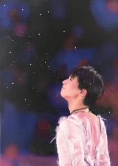 rerere様専用　羽生結弦　色鉛筆画　イラスト　A4 パステルのサムネイル