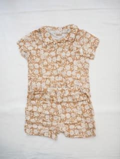 petit main 花柄 セットアップ 80cmのサムネイル