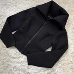 ZARA ザラ ジャケット ブラック 黒 ハイネック 長袖 ジップアップ M