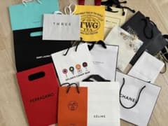 ブランドショッピングバッグセット※今なら他ショッパーも同梱しますのサムネイル