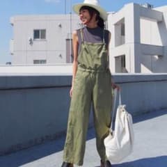 専用☆Ungrid リネン混デザインサロペットのサムネイル