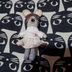 作家様　ハンドメイド　ぬいぐるみ　ねずみ　① ICCHIさん ハンドメイド作家 ねずみ マスコット ぬいぐるみ