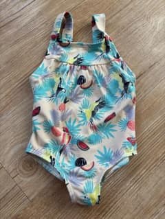 ROXY GIRL ベビー水着 ワンピース トロピカル柄のサムネイル