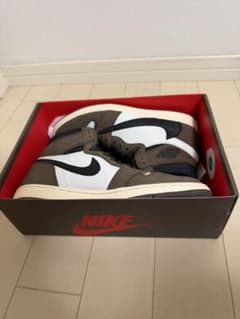 NIKE Travis Scott×aj1 HIGH OG ダークモカのサムネイル