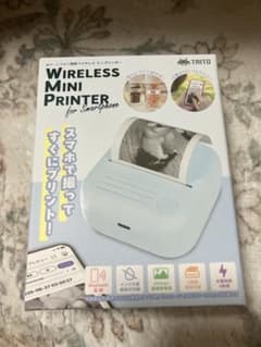 TAITO Wireless Mini Printer 水色のサムネイル