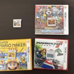 3DSソフト4点セットのサムネイル