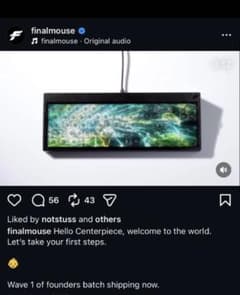 Finalmouse Centerpiece Pro Founders