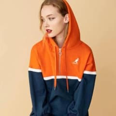 jouetie バイカラーHOODIEのサムネイル