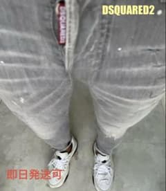 ☆美品DSQUARED2 SEXY TWISTストレッチスキニーグレー42☆ - メルカリ
