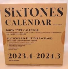 お値下げ☆SixTONES カレンダー 2023.4-2024.3のサムネイル