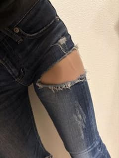GYDA ダメージスキニーデニムパンツのサムネイル