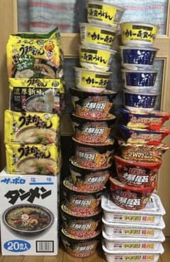 ラーメン＆カップうどん・そば まとめ売り、詰め合わせのサムネイル