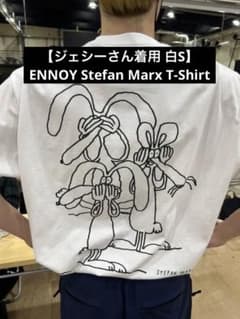 【ジェシーさん着用 白S】ENNOY Stefan Marx T-Shirt m16187727703_1.jpg?1762821006