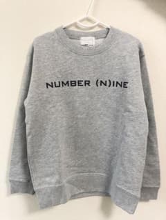 NUMBER (N)INE  ロゴスウェット★130☆新品未使用のサムネイル