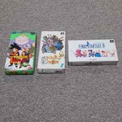 スーパーファミコンソフト 3点のサムネイル