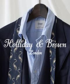 【新品】Holliday & Brown／フラミンゴ／即完売品／希少／ネイビー 新品】Holliday & Brown／フラミンゴ／即完売品／希少／ネイビー