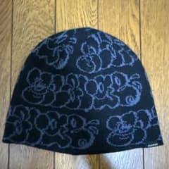 XLARGE ニット帽・ビーニー 黒のサムネイル