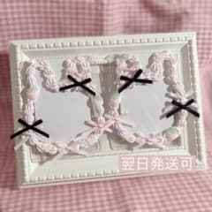 量産型 ホイップデコ 硬質ケース ピンク うさぎ いちご 平成女児 b8のサムネイル