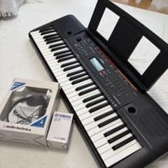 美品】YAMAHAヤマハ 電子ピアノ PSR-E263 キーボード ヘッドホン