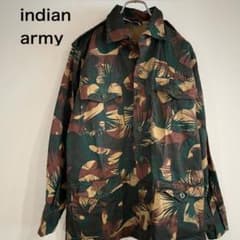 レア】インド軍 ジャケット ブラッシュストロークカモ 迷彩 ミリタリー