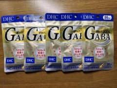 【最安値】DHC GABA 200mg 20粒入り✖️5袋のサムネイル