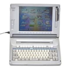 動作確認済み/訳あり品】SHARP シャープ 書院 ワープロ WD-M800 - メルカリ