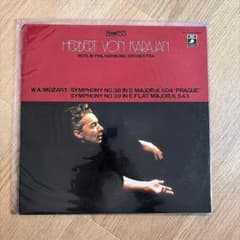 ヘルベルト・フォン・カラヤン モーツァルト 交響曲第38番・39番 レコードのサムネイル
