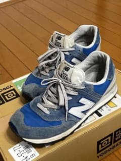 New Balance ML574VNR ブルー 28cmのサムネイル