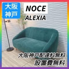 ◇大阪府神戸市配達料無料！◇ノーチェ◇ALEXIA◇2人掛け◇ピーコック