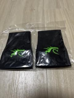 Ryu 限定 リストバンド ブラック×グリーンのサムネイル