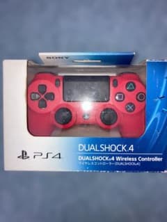 DUALSHOCK 4 ワイヤレスコントローラー 赤のサムネイル