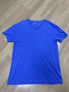 POLO RALPH LAUREN Vネック Tシャツ ブルーのサムネイル