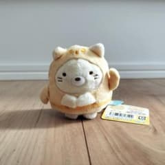 고양이(춤추는 사람들 바람) 테니리 봉제인형 스미코구라시 하니와전 콜라보레이션