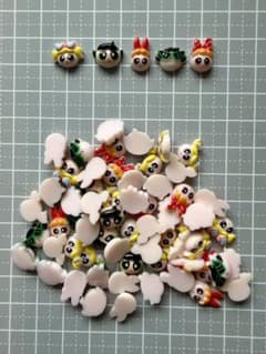 即購入OK♪パワーパフネイルパーツ60〜70個のサムネイル