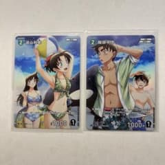 コナンカードゲーム プロモパック 服部平次 和葉セット キラのサムネイル