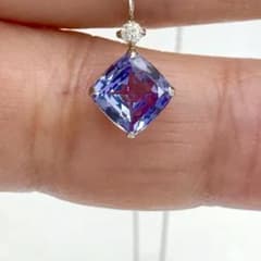 GSTV プラチナ タンザナイト 1ct ペンダントトップ 000000000357_E4dEwkB.jpg