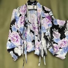 子供用150センチ牡丹柄 浴衣セパレート 150サイズお値下げのサムネイル