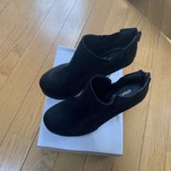 s*9様 ブラックスエードハイヒールのサムネイル