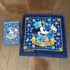ディズニー ミッキーマウス タオルハンカチ - メルカリ