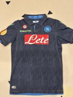 ナポリ デニム風シャツ 背番号14 macron製 - メルカリ