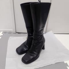 【神戸大丸で購入】モードピクシィMODE PIXIEブラックロングブーツ