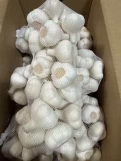 青森県産 令和8年 生にんにく 福地ホワイト六片 S 1kg - メルカリ